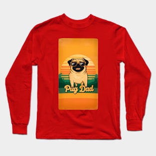 Pug Dad Long Sleeve T-Shirt